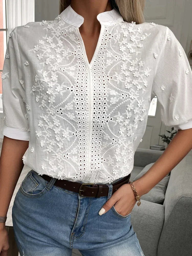 Leah™ | Classy Elegant Blouse
