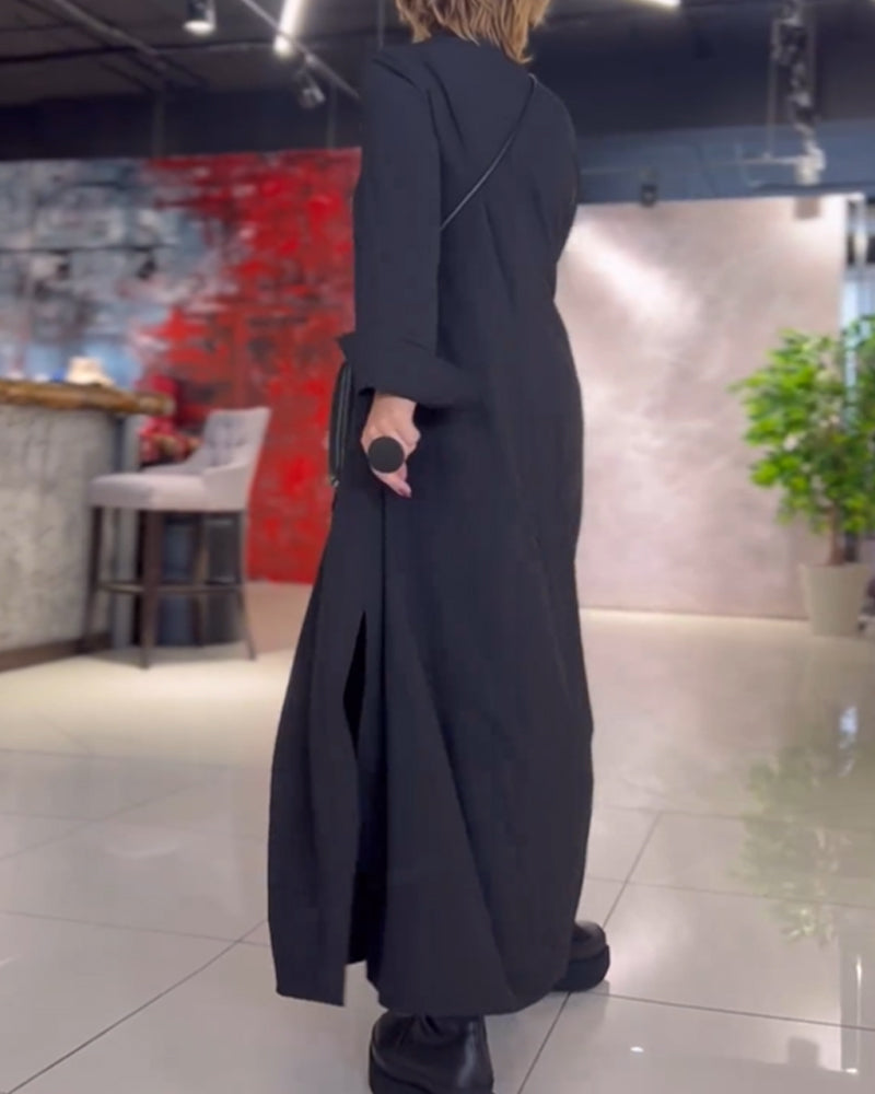 Evie | Women's Retro Vibe Loose Fit Maxi Dress