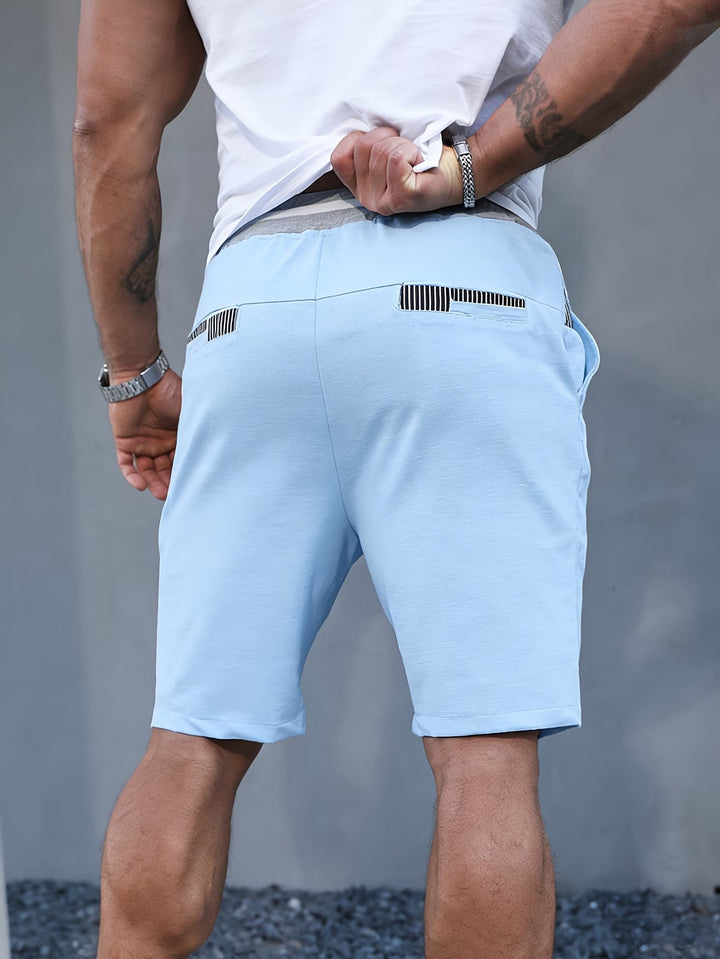 Eden | Knee-Length Shorts with Drawstring and Pockets