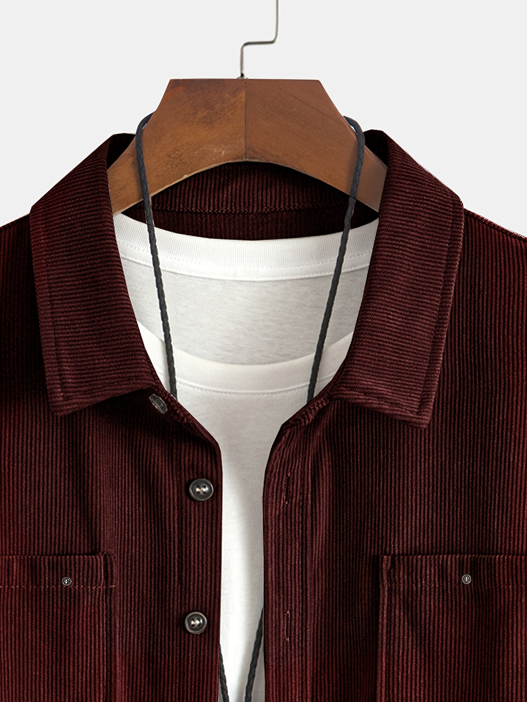 Bryce | Men's Long Sleeve Overshirt with Pockets and Buttons