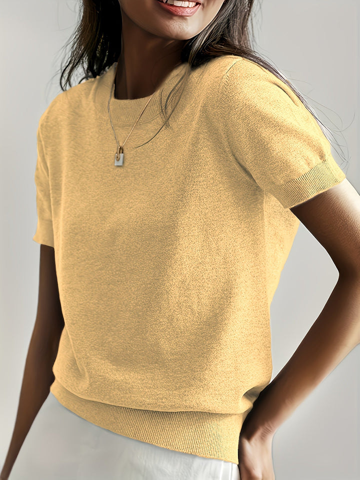 Anais™ - Lightweight Casual Short Sleeve Top