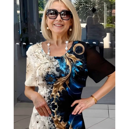 Helena™ - Timeless Floral Summer Dress