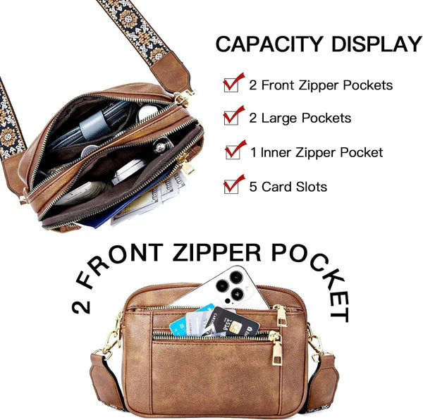 Erica | Elegant Shoulder Bag with Pockets