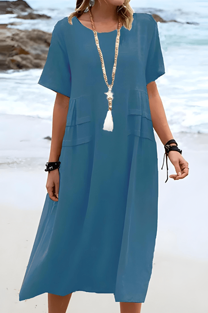 Aria™ | Summer Linen Dress
