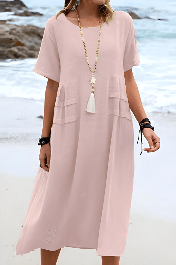 Aria™ | Summer Linen Dress