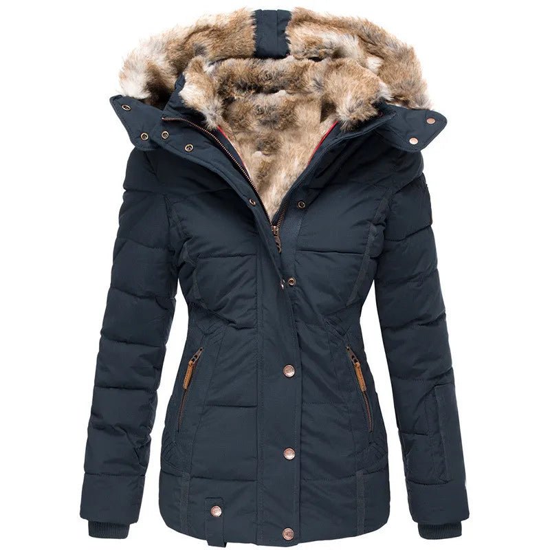 Stefanie™ - Warm Winter Coat with Fur Lining