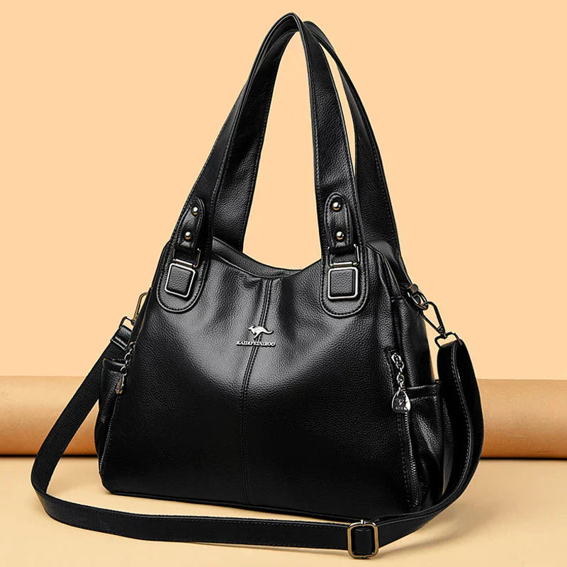 India™ Classic Vintage Leather Shoulder Bag