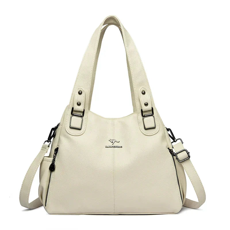 India™ Classic Vintage Leather Shoulder Bag