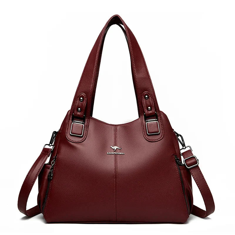 India™ Classic Vintage Leather Shoulder Bag