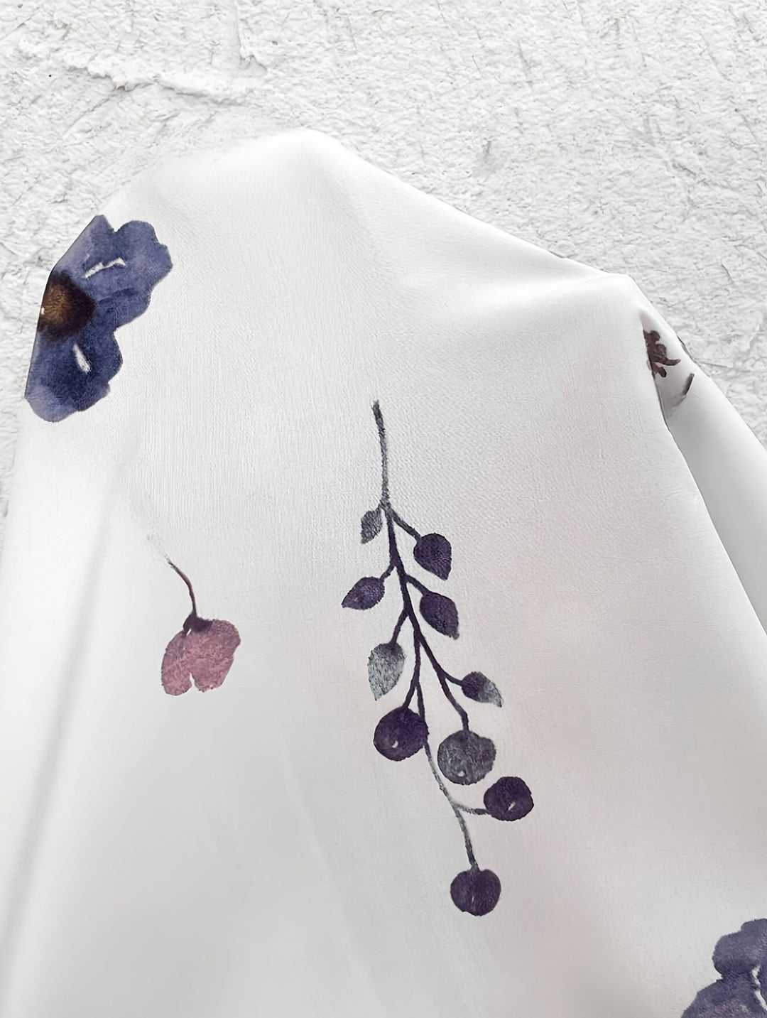 Maya | Women's Mini Elegant Floral Dress with Buttons
