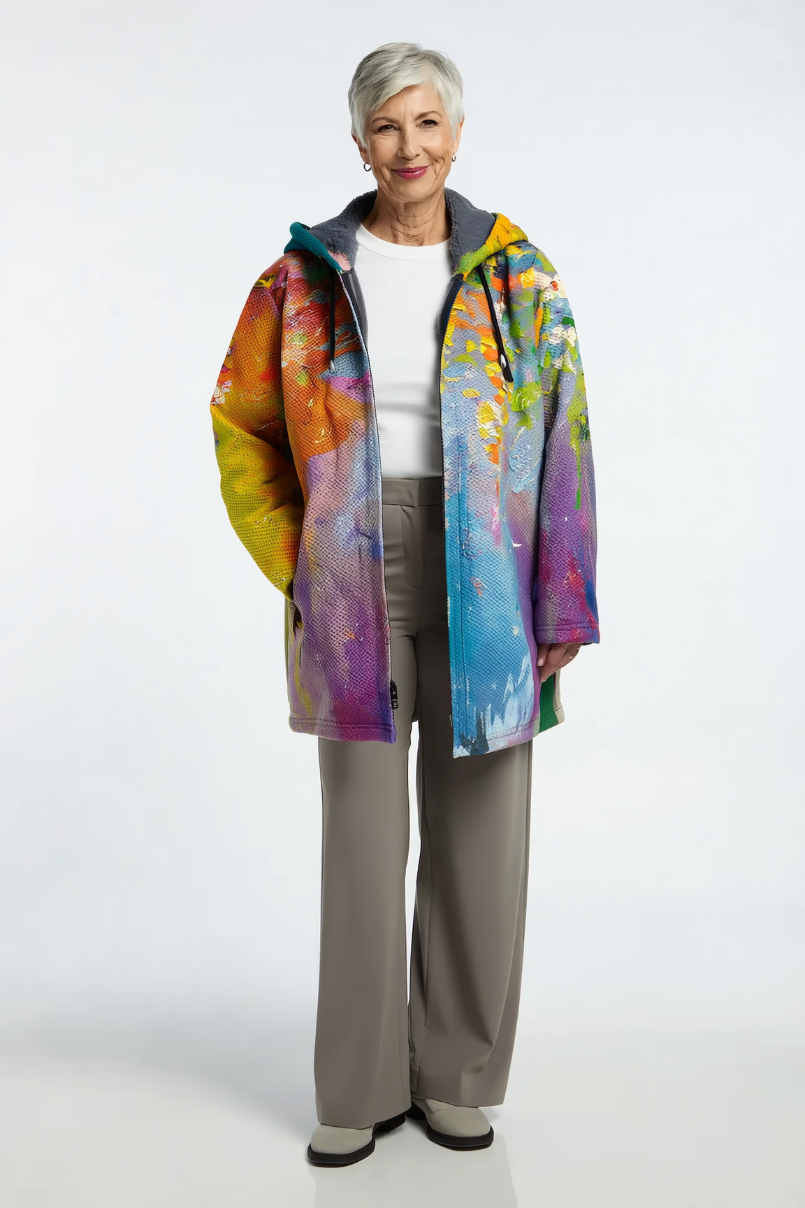 Opaline™ | Luxurious Cardigan with Artistic Inspiration
