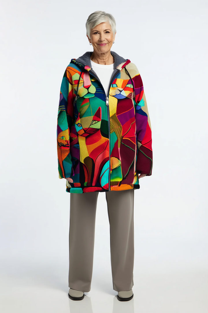 Marigold | Women's Oversized Artistic Cardigan