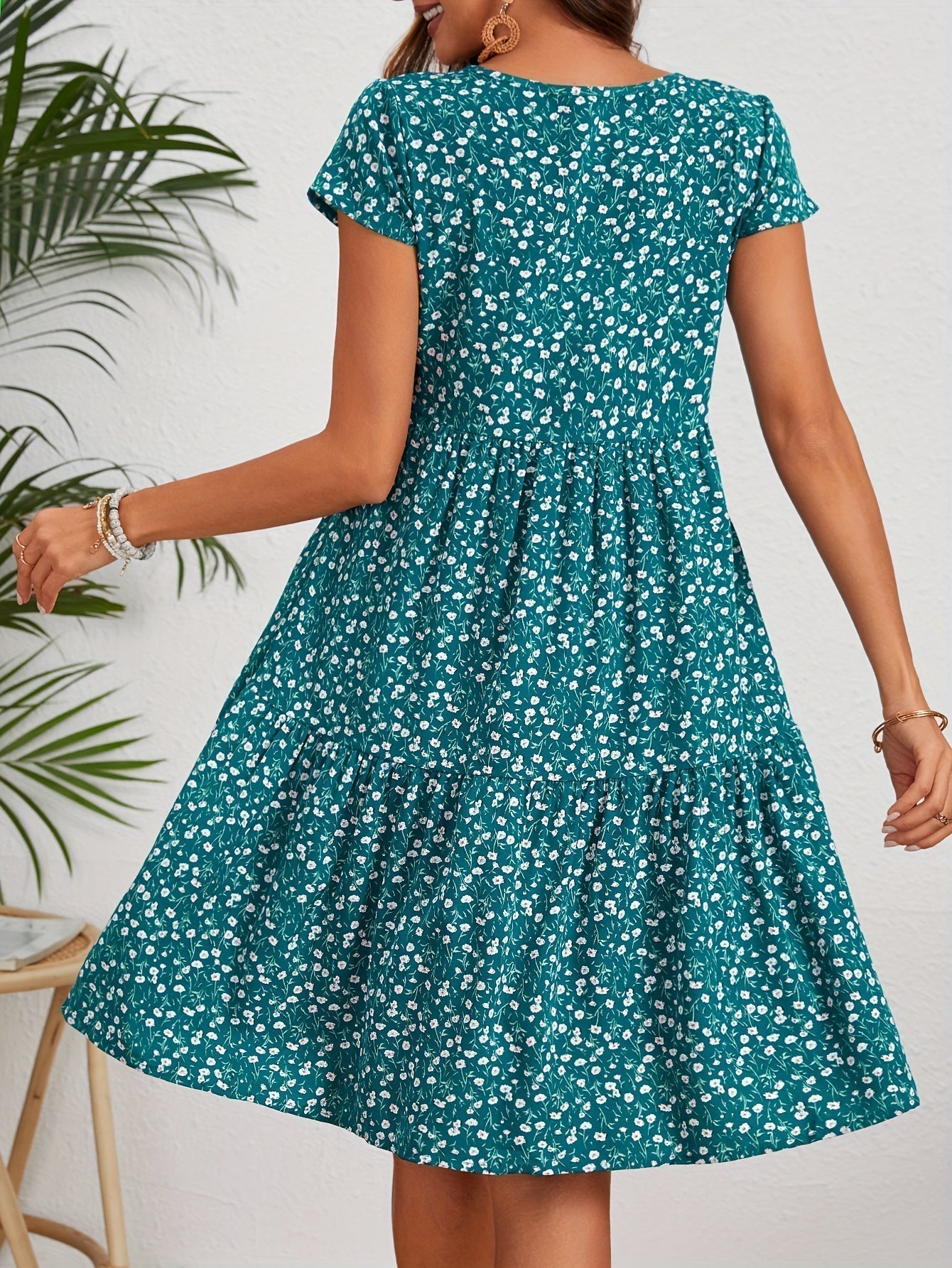 Valeria™ | Vintage Floral Dress