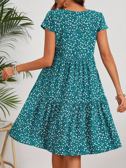 Valeria™ | Vintage Floral Dress