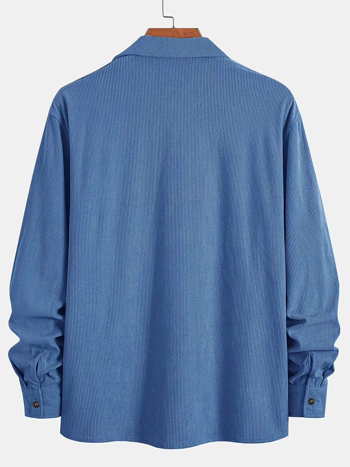 Bryce | Men's Long Sleeve Overshirt with Pockets and Buttons