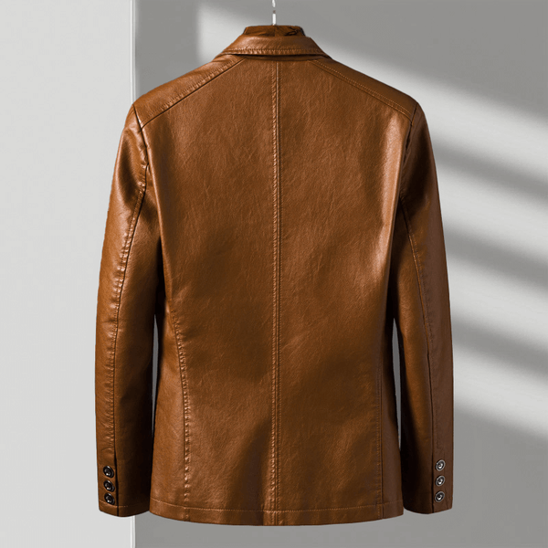 Zari™ - Elegant Leather Jacket
