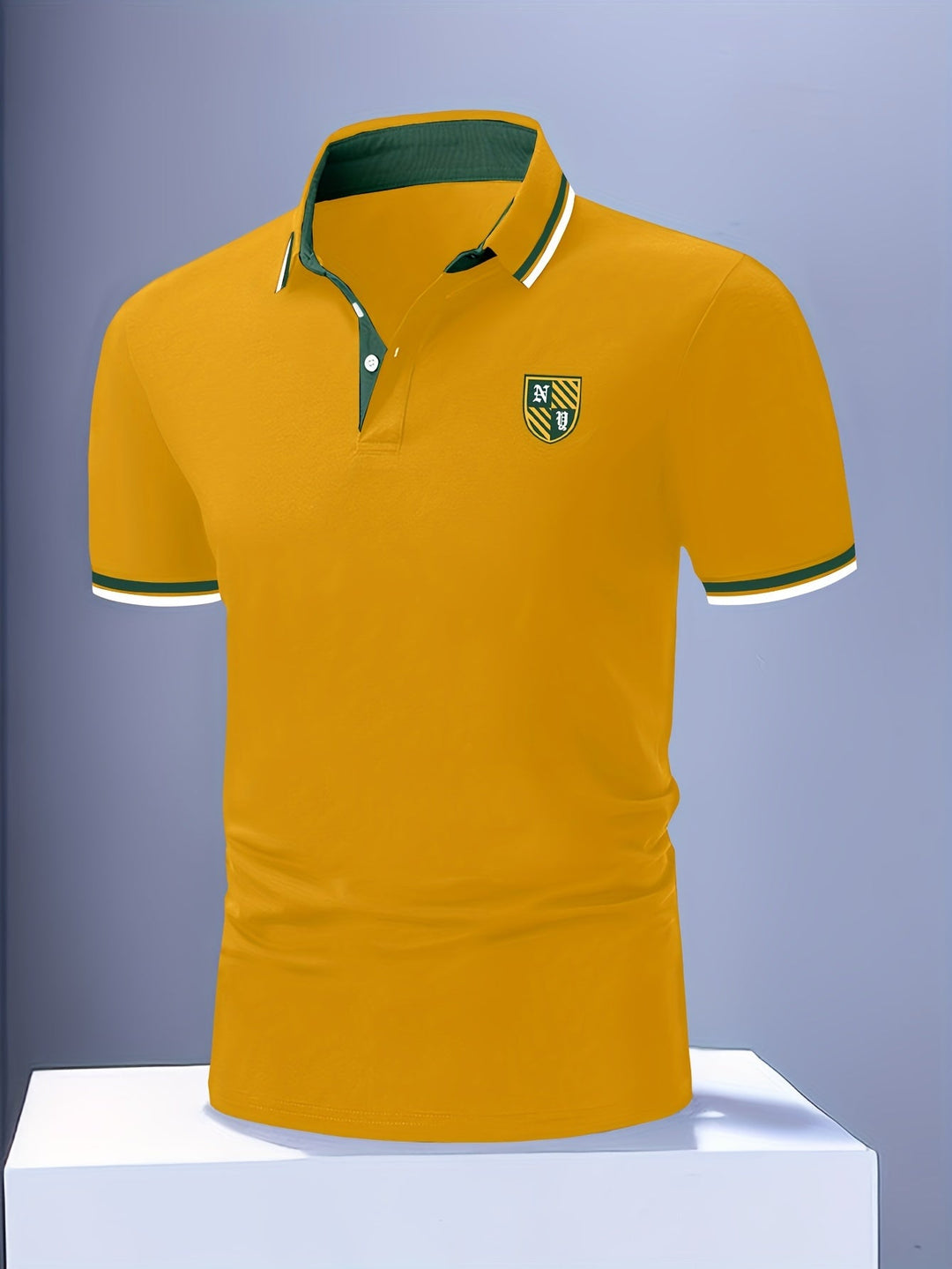 Elliot | Men's Short Sleeve Casual Polo Shirt