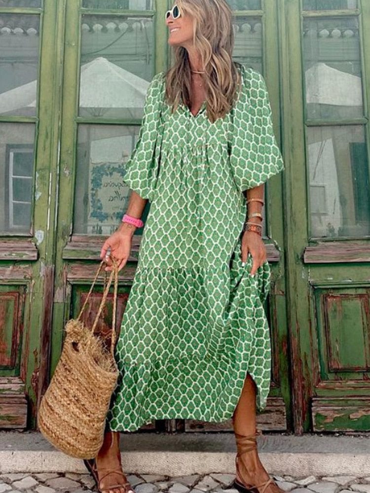 Merel™ - Bohemian Maxi Dress