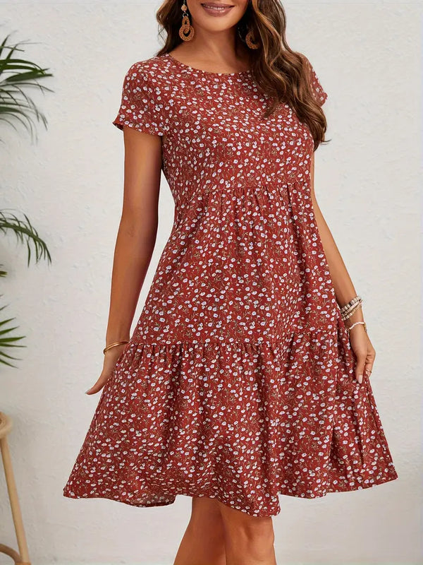 Valeria™ | Vintage Floral Dress