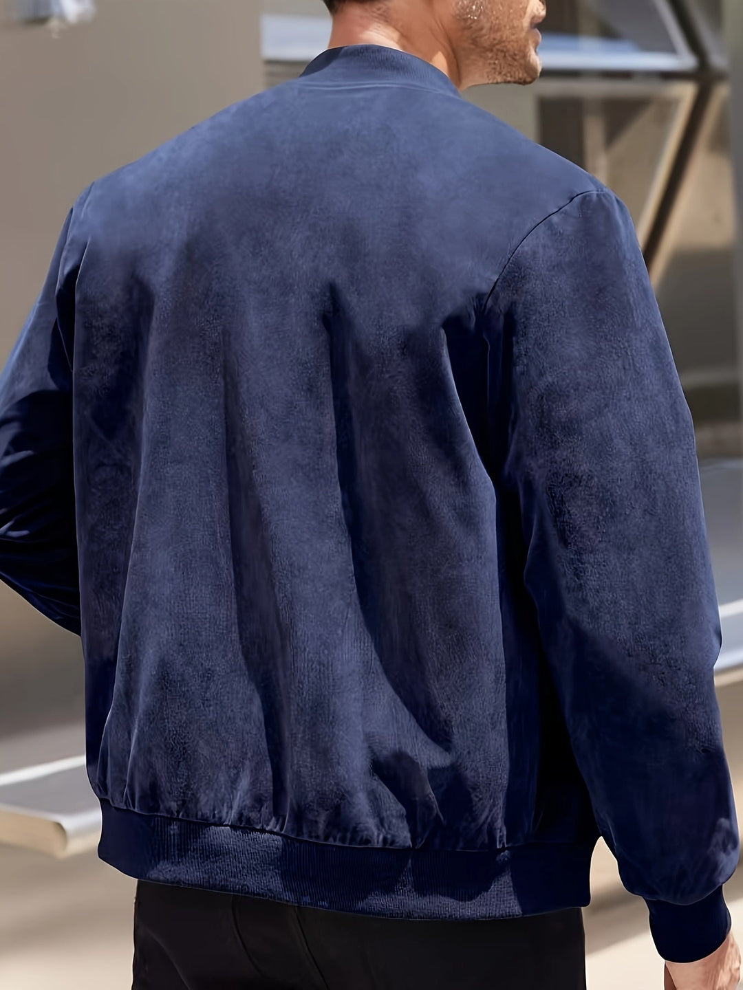 Dex | Crew Neck Classic Zipper Jacket