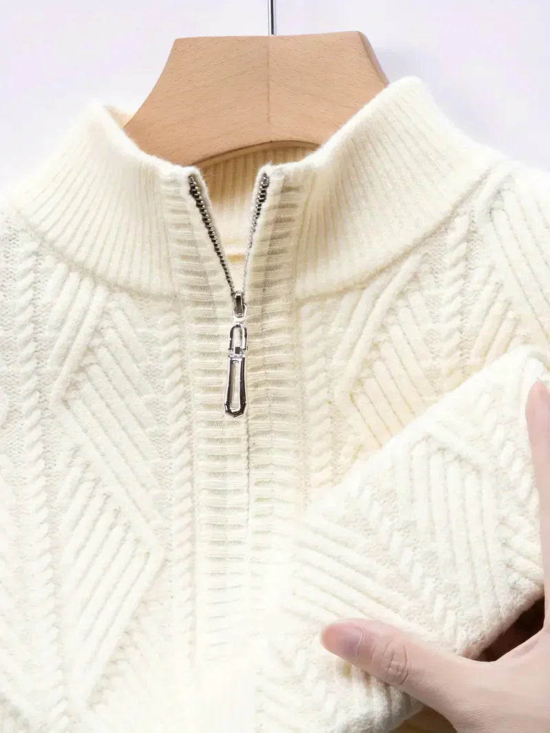 Brit & Boho™️ | The Everest Cable Knit Sweater