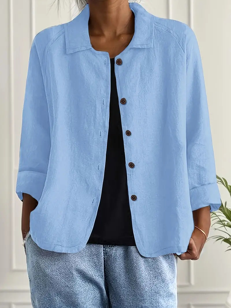 Marilla | Classic Light Shirt Cardigan