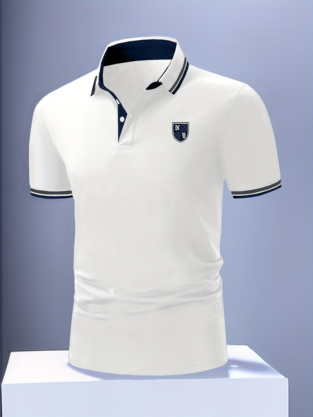 Elliot | Men's Short Sleeve Casual Polo Shirt
