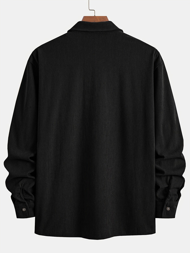 Bryce | Men's Long Sleeve Overshirt with Pockets and Buttons