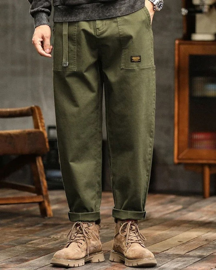 Levin | Men's Relaxed Vintage Cargo Pants with Pockets