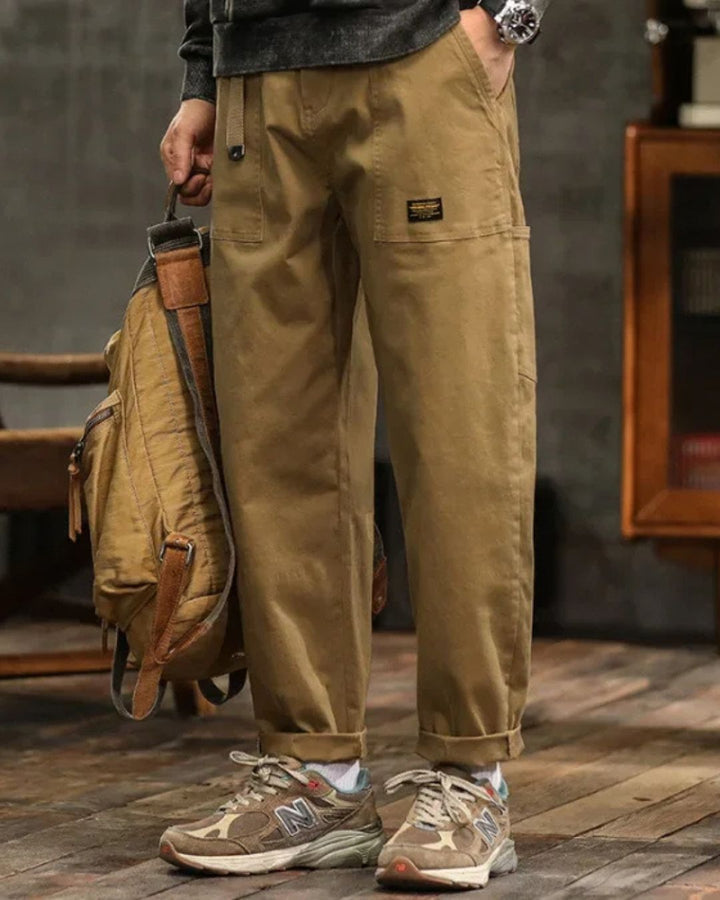 Levin | Men's Relaxed Vintage Cargo Pants with Pockets