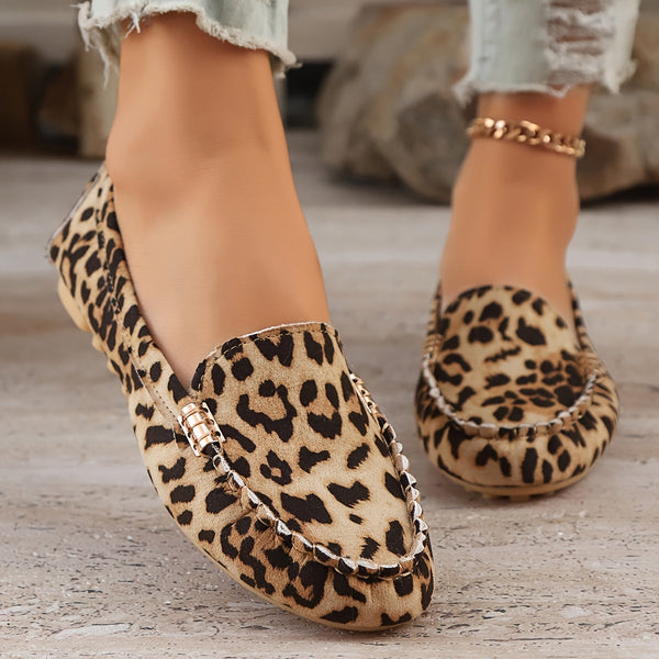 Jennifer | Leopard Print Loafers