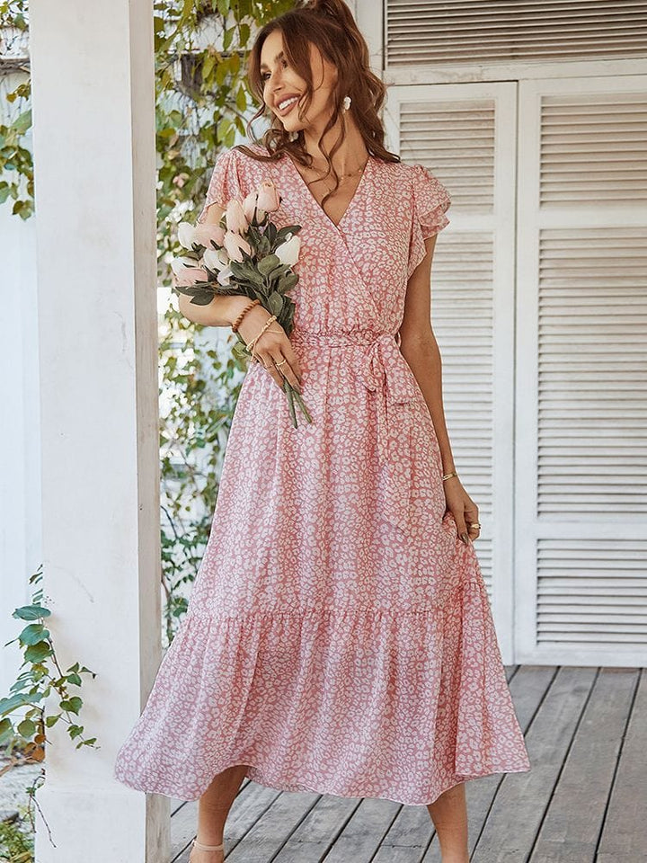 Eva™ - Stylish Floral Dress