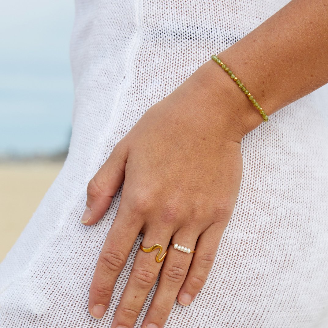 Silva - Ring made of freshwater pearls
