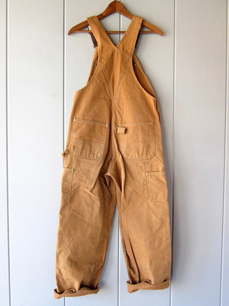 Women's Overalls with Pockets and Buttons