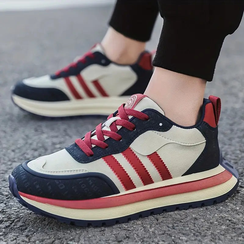 Ethan | Men's Casual Comfortable Sneakers with Lace-Up