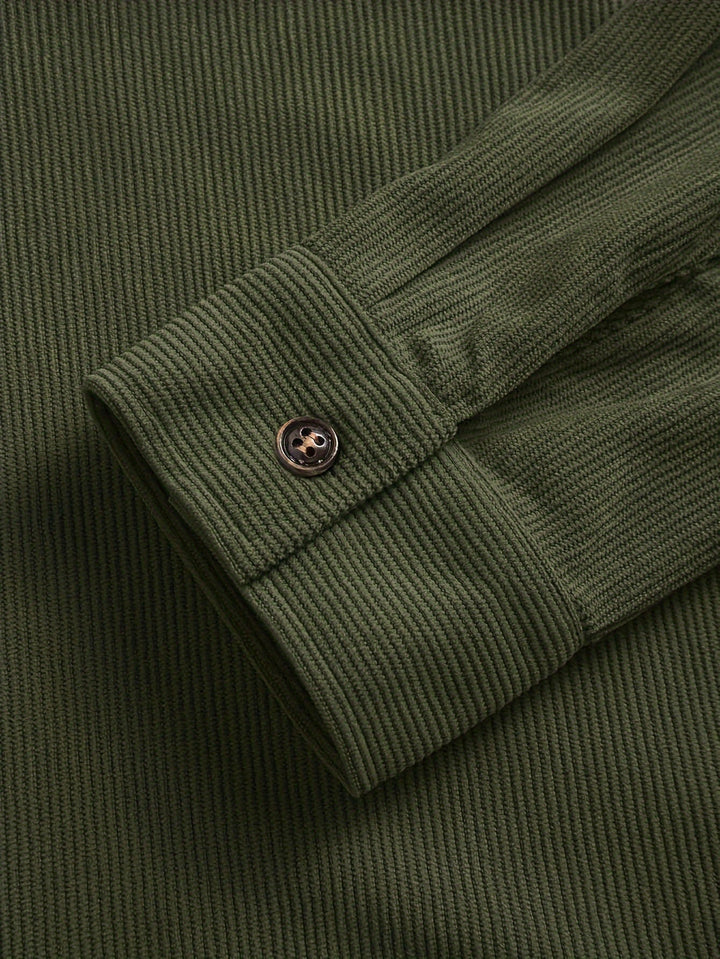 Bryce | Men's Long Sleeve Overshirt with Pockets and Buttons