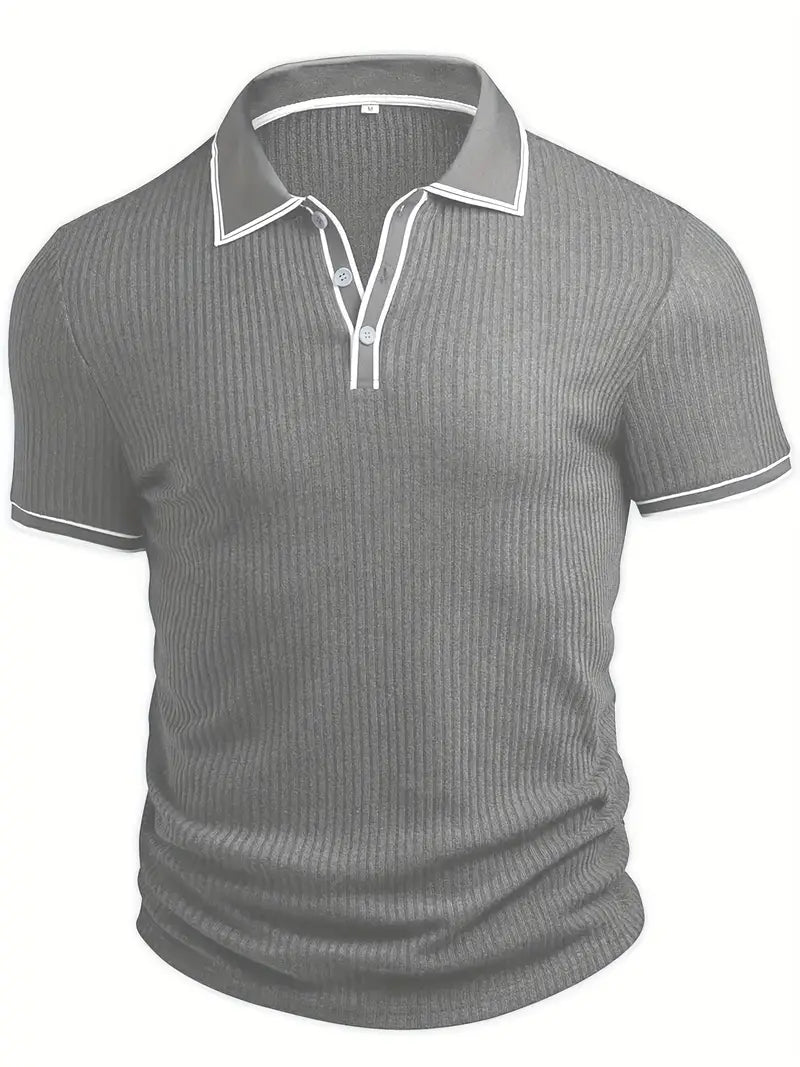 Emilio | Men's Tailored Custom Polo with Buttons