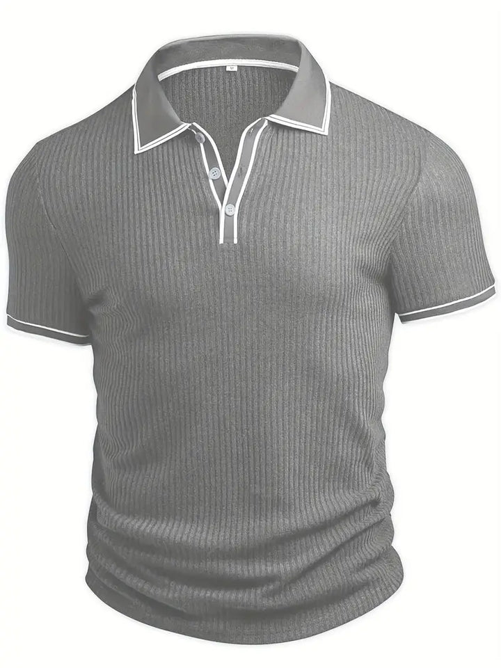 Emilio | Men's Tailored Custom Polo with Buttons
