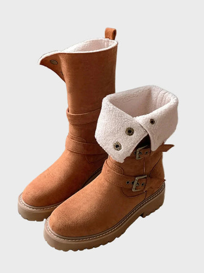 Harlow | Winter Fur High Boots