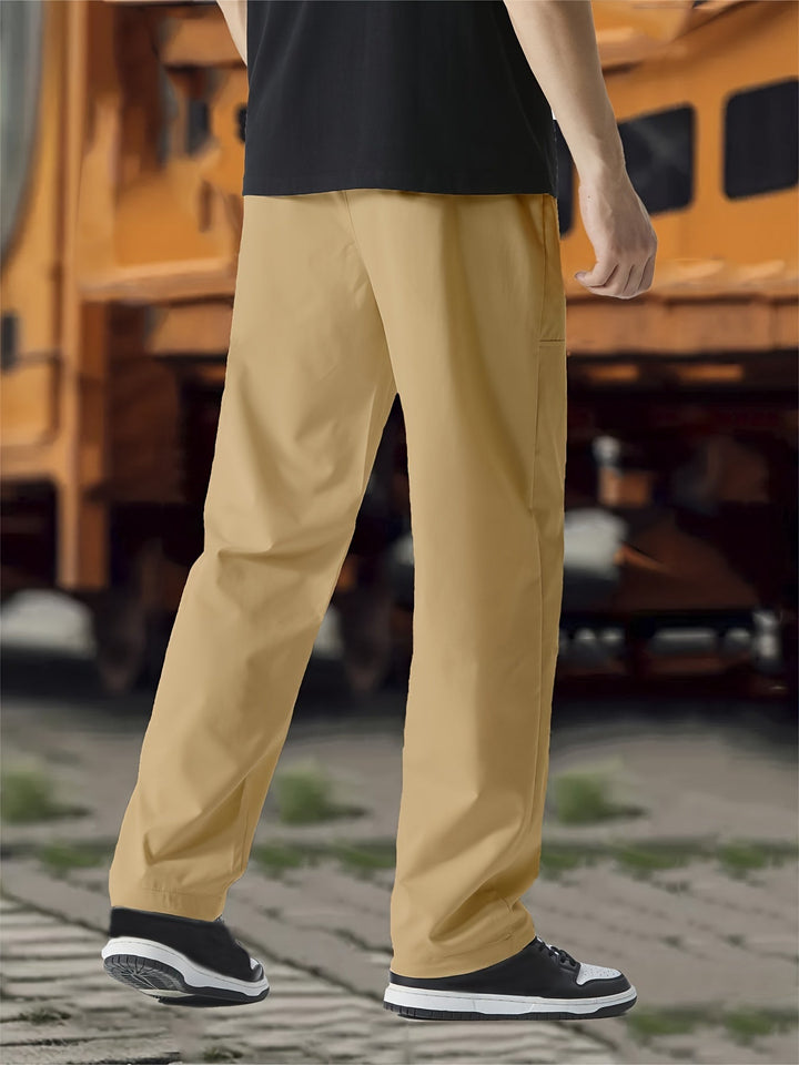 Gideon | Men's Straight Leg Joggers with Drawstring