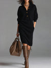 Grace™ - Casual Long Sleeve Dress