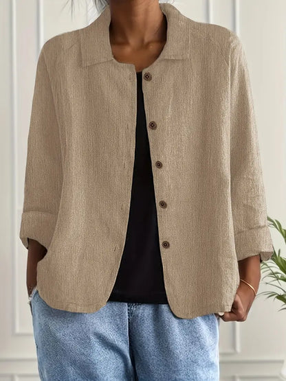 Marilla™ – Classic Light Shirt Cardigan