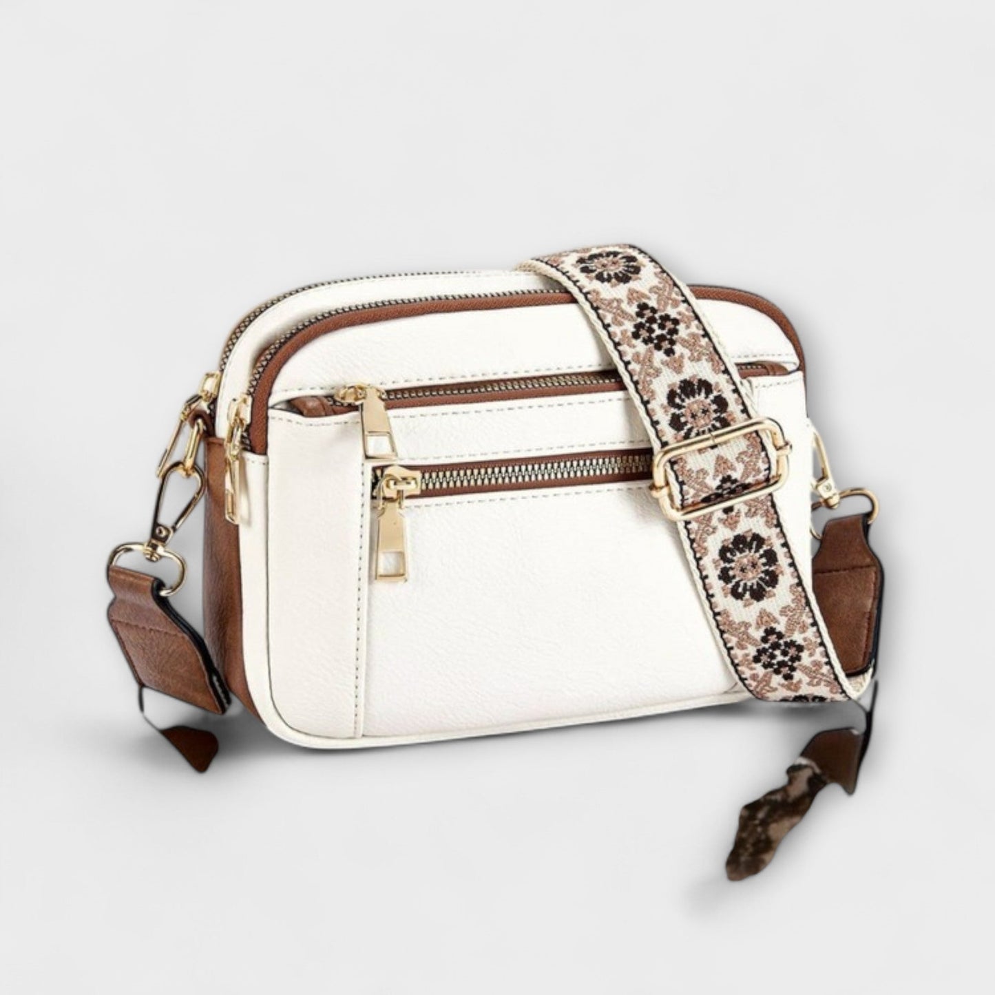 Erica™ - Elegant Leather Shoulder Bag