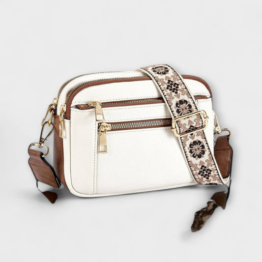 Erica™ - Elegant Leather Shoulder Bag
