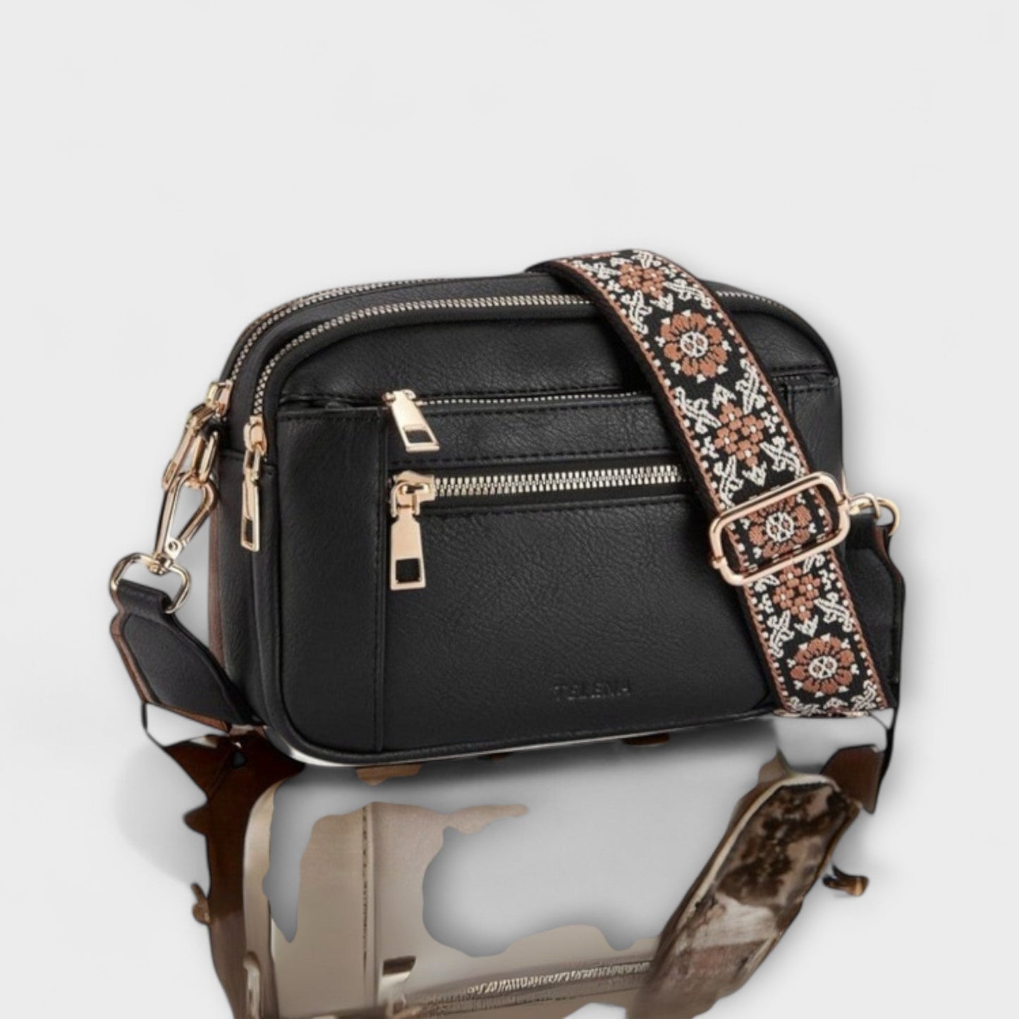 Erica™ - Elegant Leather Shoulder Bag