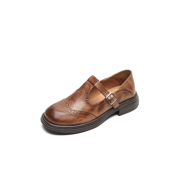 Velda™ - Elegant Leather Mary Janes