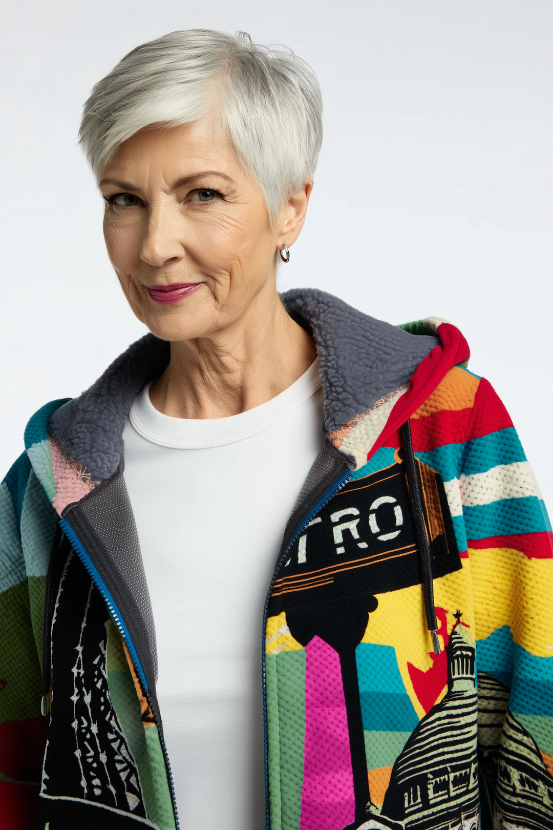 Meadow | Women's Oversized Cardigan with Artistic Inspiration