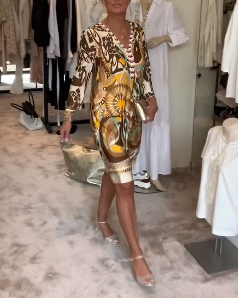 Mariane™ | Vintage Print Dress