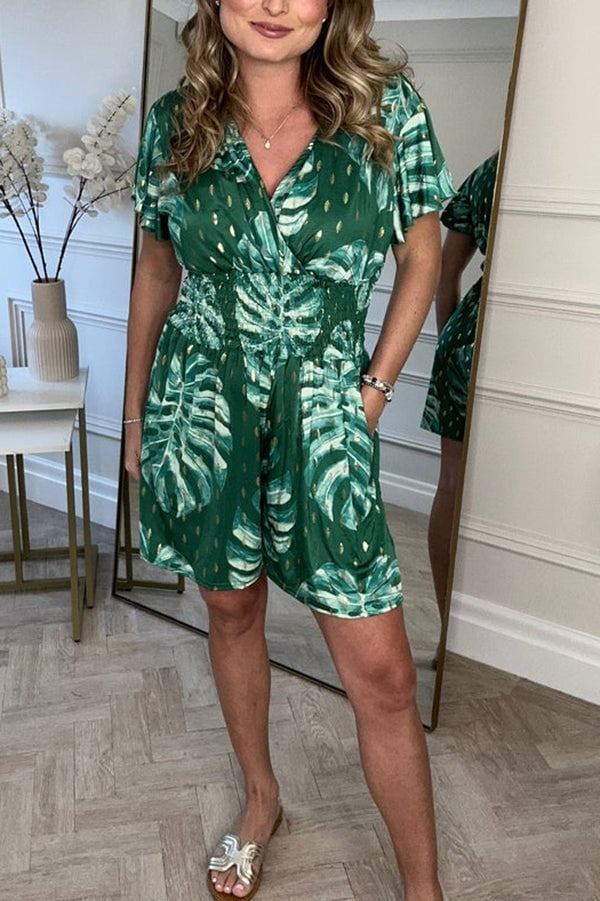 Caro | Botanical Jumpsuit (Almost Sold Out)