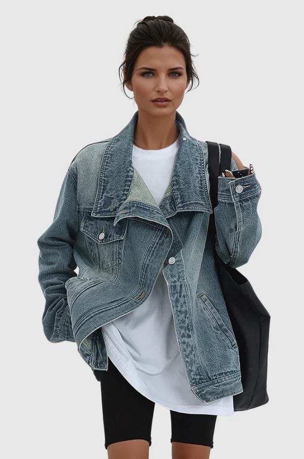 Bella™ - Artistic Denim Jacket